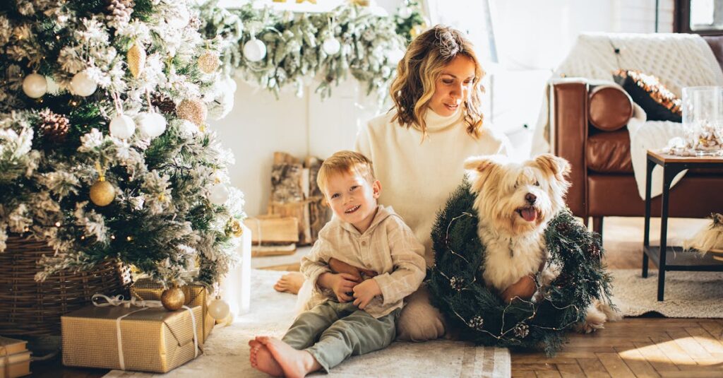 老犬のための自宅火葬の様子。落ち着いた住宅街で火葬車が静かに対応している光景。