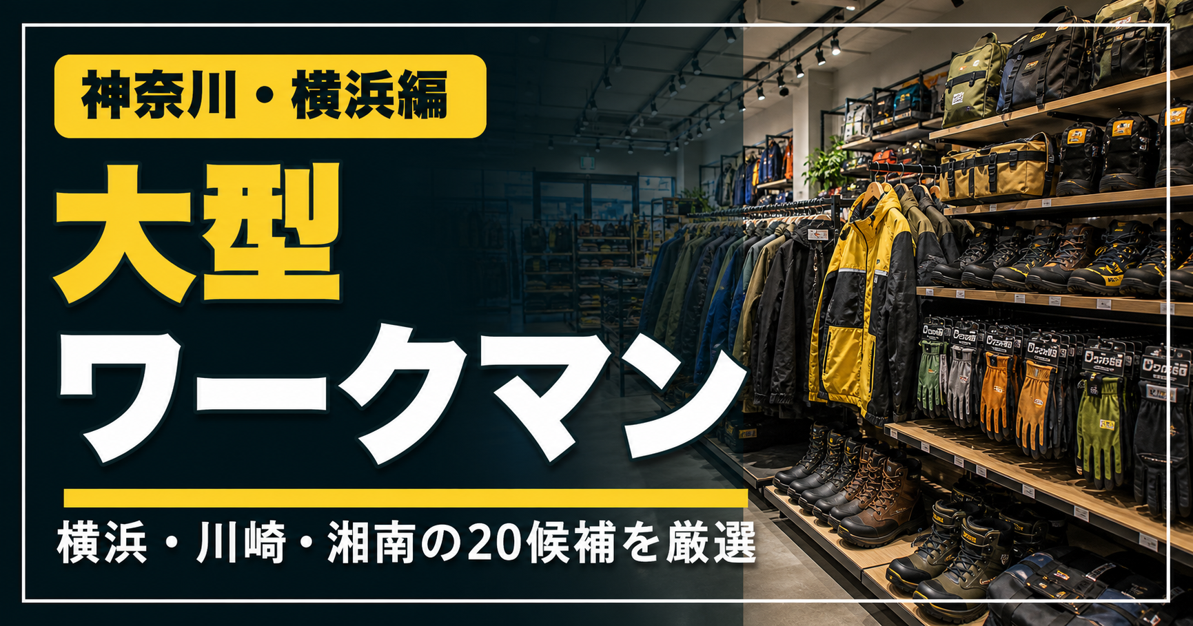 神奈川・横浜の大型ワークマン アイキャッチ