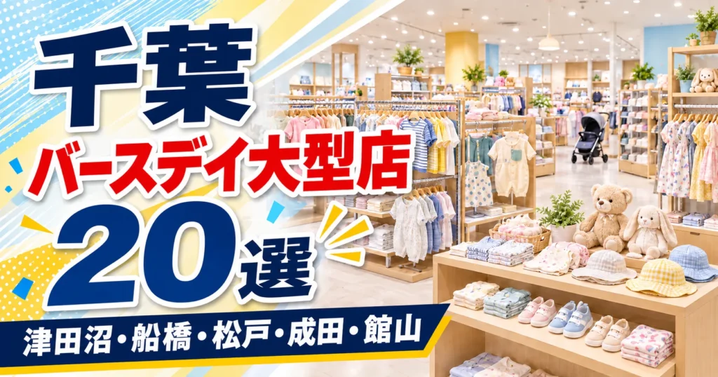 【2026年版】千葉のバースデイ大型店20選！20時まで開くのは津田沼だけ、館山はしまむらグループ4業態がそろう